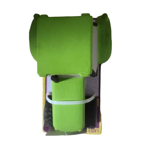 Squeakables Green Tractor Squeak Dog Toy Interactive Play - Picture 5 of 5